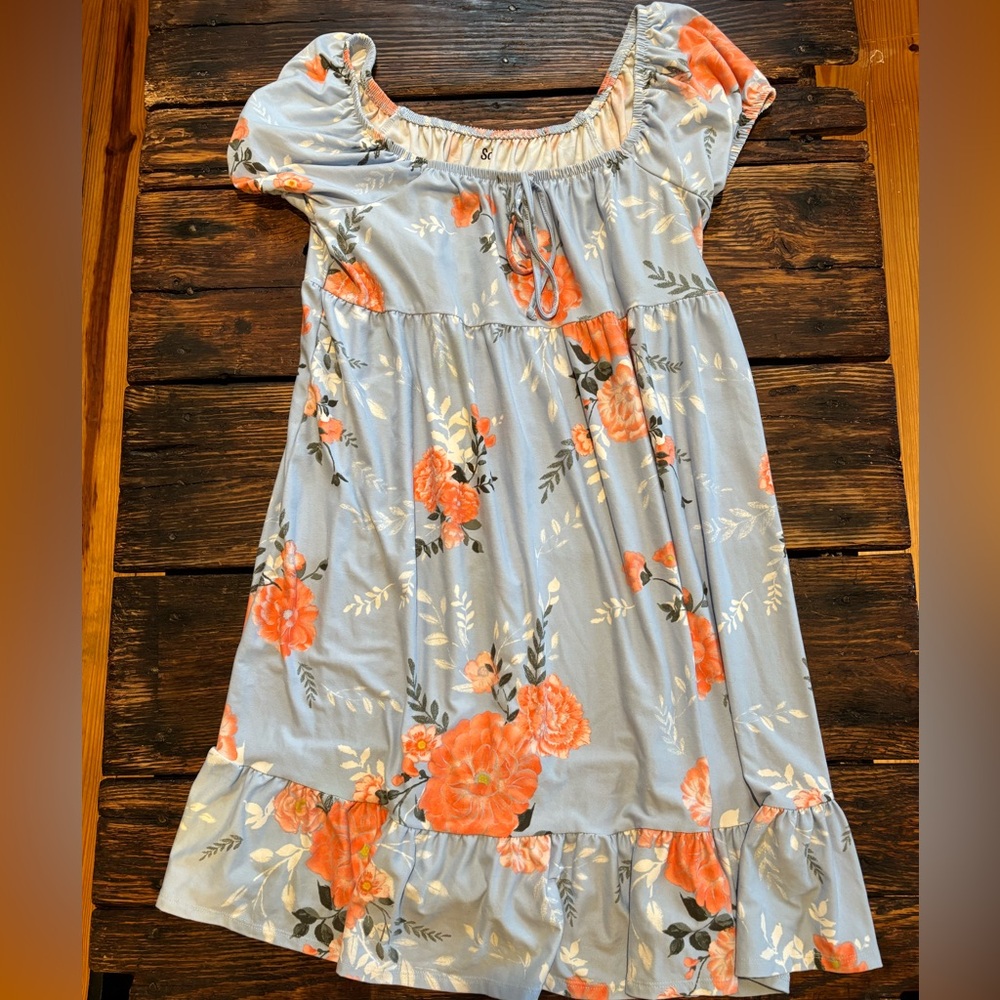 NWOT SO Floral Babydoll Dress